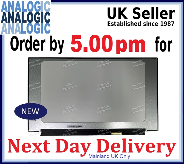 Compatible For Lenovo 5D11A13242 LED LCD Laptop IPS Screen 15.6" FHD Display New