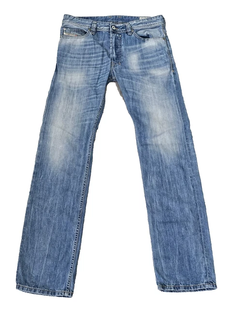 MENS DIESEL SAFADO Wash 0826d Stretch Jeans W30 L32 Regular Slim