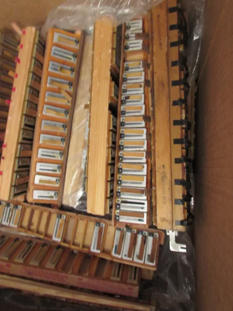 reeds ,for piano accordion box full over 25 reed blocks with reeds.