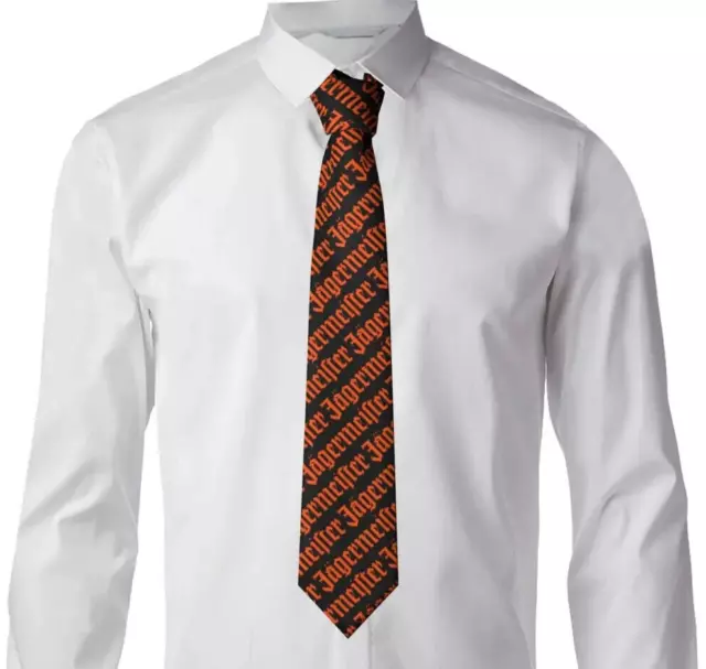 Coole Jägermeister Krawatte Schlipps Necktie V1