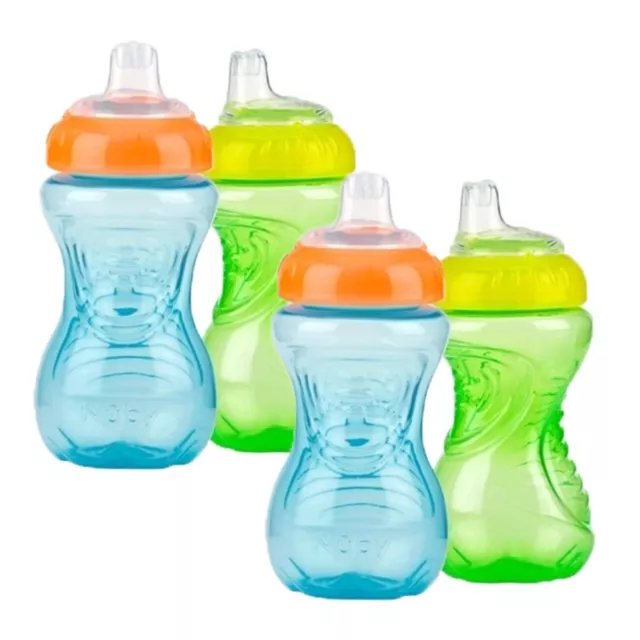 Nuby No Spill Easy Grip Trainer Cup 10 oz    2,