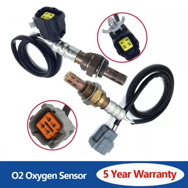 2pcs Upstream+Downstream O2 Oxygen Sensor For Mazda Protege L4-2.0L 2001-2003