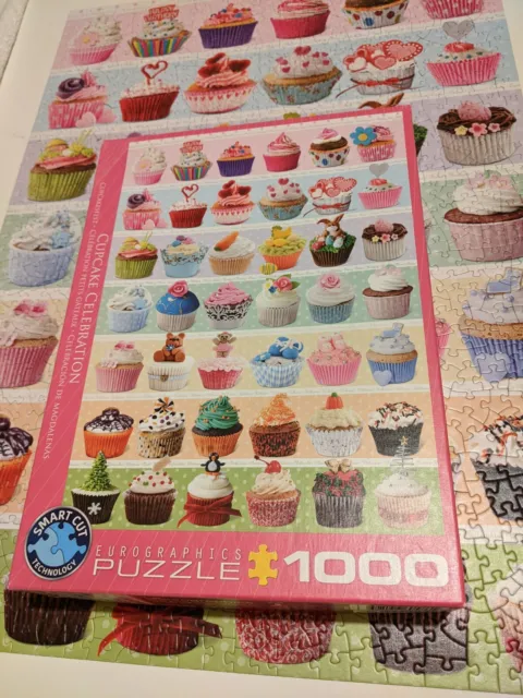 Eurographics 1000 Piece Jigsaw Puzzle Cupcake