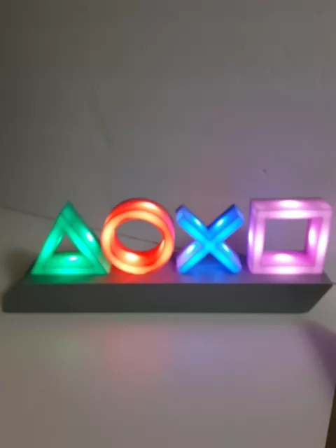 Luz de iconos Paladone Sony PlayStation - funciona