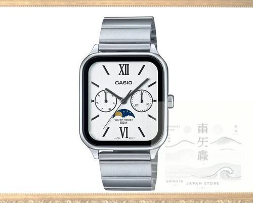 [CASIO] CASIO STANDARD Moon Phase Moon Phase Analog Men's Watch MTP ...