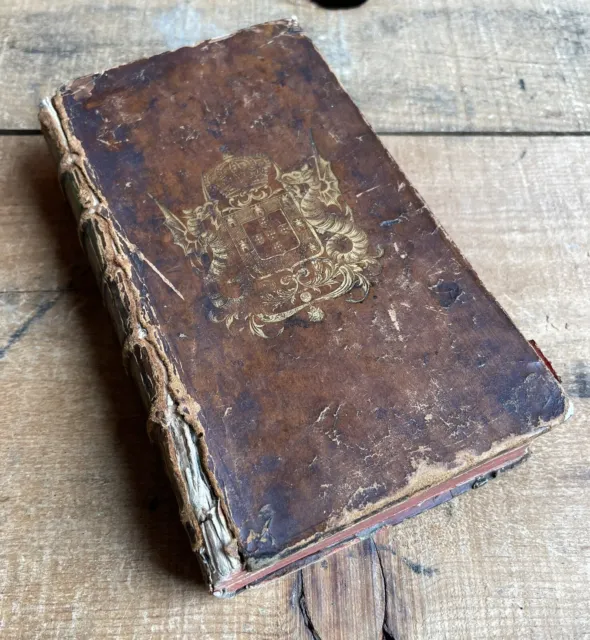Antique French Book Safe W Secret Compartment De LaManiere D’Enseignern