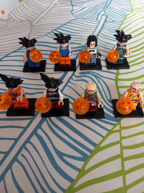 Figurine DBZ Sangoku Style Lego JLB HeroBlocks - Neuve, Référence U105