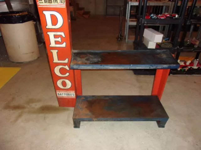 Vintage Original "New Exclusive Delco Eye" Battery Display Stand!
