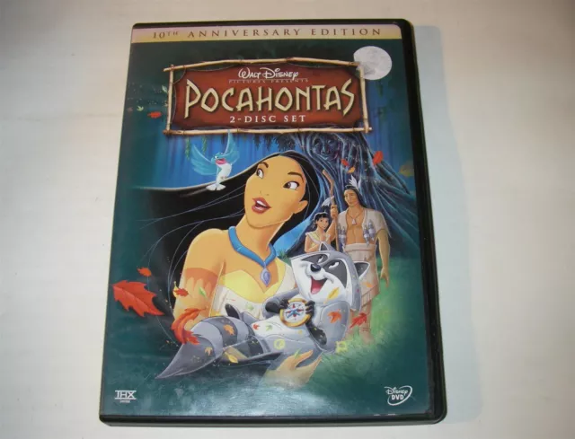 Disney Pocahontas 2 Disc Set 10Th Anniversary Edition Dvd Movie C3921