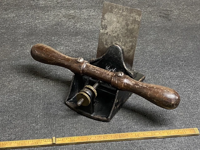 Antique Stanley No. 12 Scraper Plane With Sw Blade Sweetheart All Original