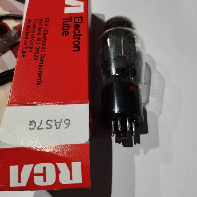 6SN7 GT VT231 6SN7GT MATCHED 4% Tube ELECTRONIQUE NOS / Neuf RCA Tir36