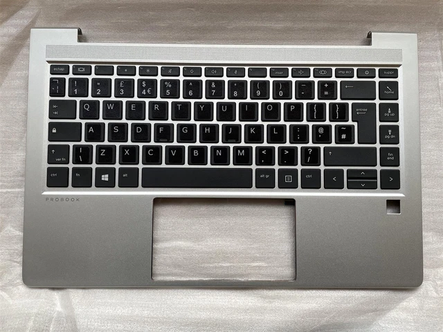 Latin Spanish Keyboard & Palmrest Cover For HP ProBook 640 G8 / 645 G8 – Full Keyboard, Generic Replacement