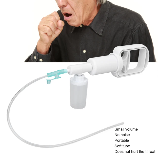 Portable Handheld Sputum Suction Pump Household Manual Phlegm Suction Pump F Dso