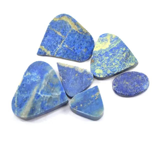 143 Carat Natural  Blue Lapis Lazuli Mix Cut Loose Healing Gemstone Lot
