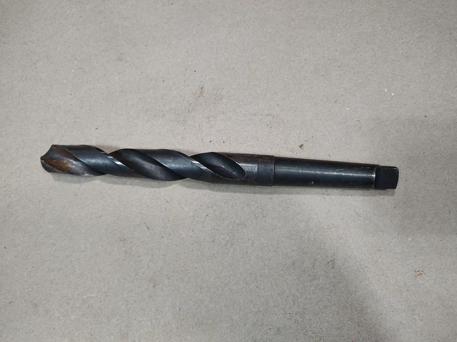 Morse 1 1/32 O.d. Hss Twist Drill Bit Morse Taper #3 Shank 5 1/4 Loc 1.0312 Mt3