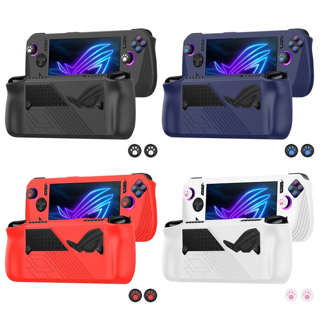 FOR ASUS ROG ALLY X Game Console Silicone Cover with Thumb Grip Caps ...