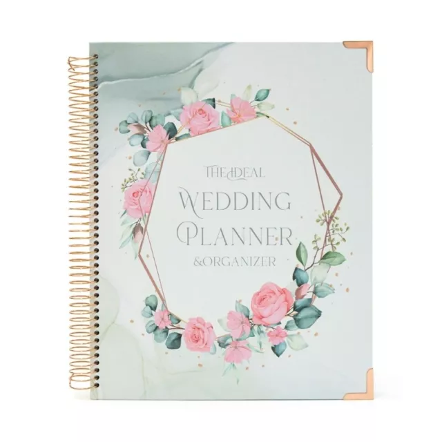 Floral Wedding Planner Wedding Journal Book Engagement Gift for Bride To Be