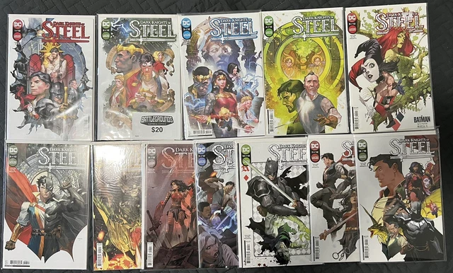 Dark Knights of Steel 1-12 Complete Comic Set Lot Tom Taylor DC Comics Full Run