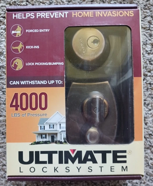 MILLENNIUMLOCK 4000SERIES ENTRYDOOR ULTIMATE LOCK SYSTEM NEW IN BOX