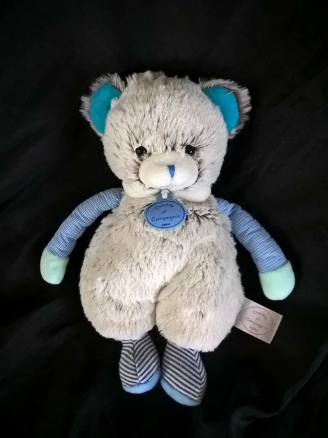 Doudou Ours gris bleu Les Choupidoux DOUDOU ET COMPAGNIE comme neuf 3 dispo