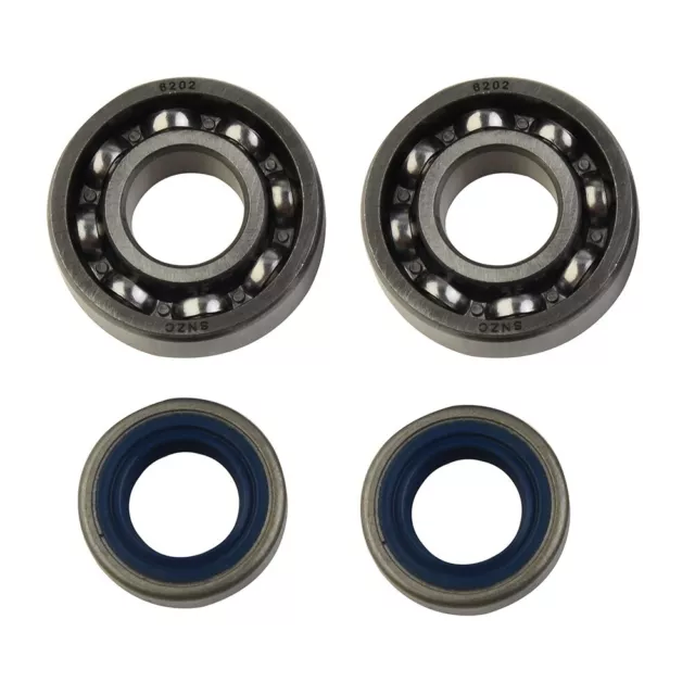 Main Crank Crankshaft Bearing Pack Of 2 + Oil Seal For STIHL TS410 9503 003 0351