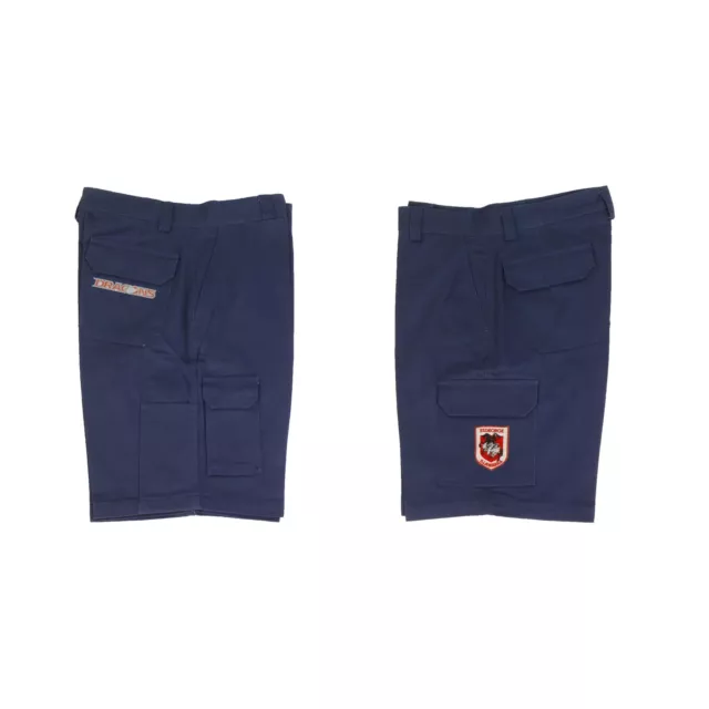 St George Illawarra Dragons NRL Cargo Work Shorts - Short Pants Navy