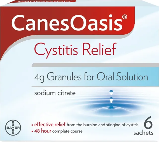CanesOasis Zystitis Relief 4g Granulat 6 Beutel