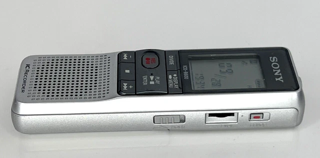 Enregistreur Vocal Sony ICD-B300 Dictaphone Numérique Neuf Testé