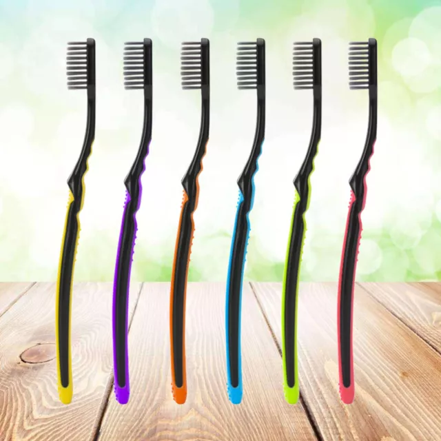 6 Pcs Haare Für Schwarzen Frauenhut Weben Pappus-Zahnbürste