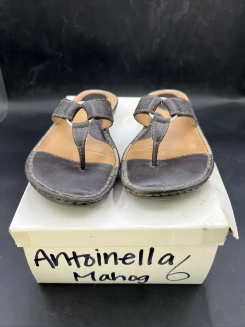 BOC Antoinella Mahog Brown Sandals Women’s Size 6