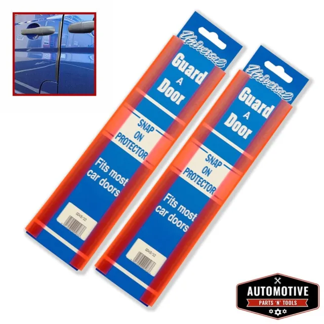 4 x Universal 12 inch Red Door Edge Protector Chip Guard. Protects Car Van