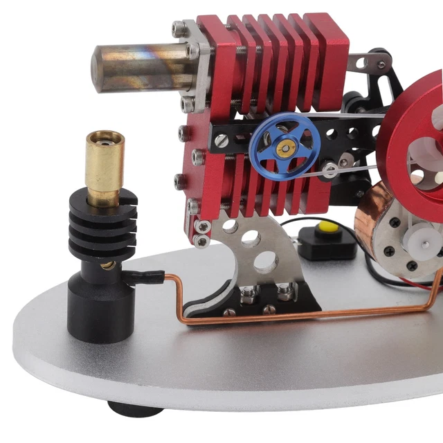 Model Rocking Engine STIRLING ENGINE MODEL Rocker Arm Stirling Engine Generator Model Craft ...