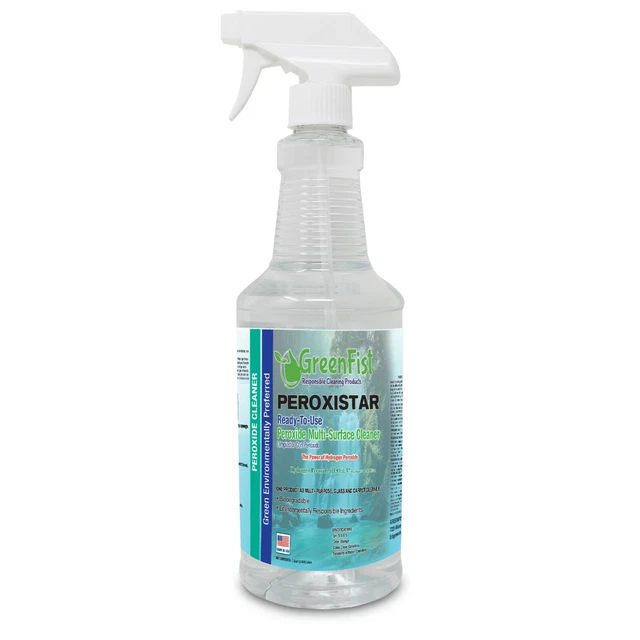 HYDROGEN PEROXIDE ALL Purpose( Toilet, Carpet,Glass,Stain) Cleaner 32