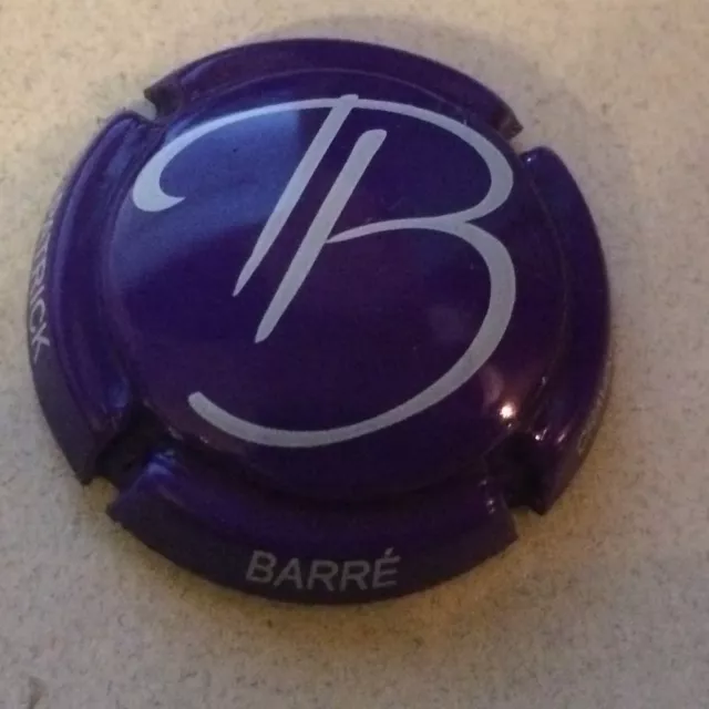Capsule de champagne BARRE Patrick (10a. violet et blanc)