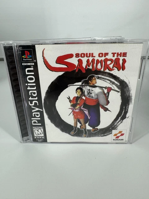 SOUL OF THE Samurai Sony PlayStation 1 1999 CIB Complete Reg