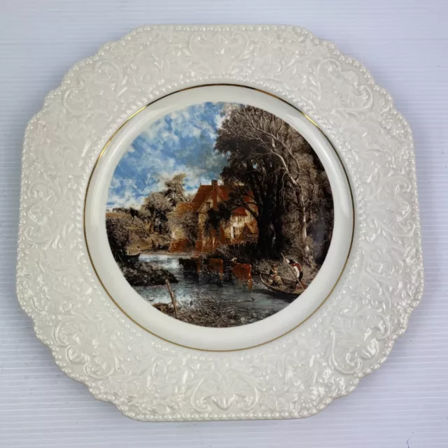 Lord Nelson Pottery Constable "Valley Farm" Hand Crafted Decorative Plate