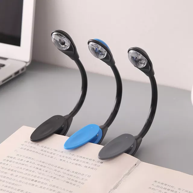 Fine Convenient Portable Travel Book Reading Light Lamp Mini LED Clip Booklight