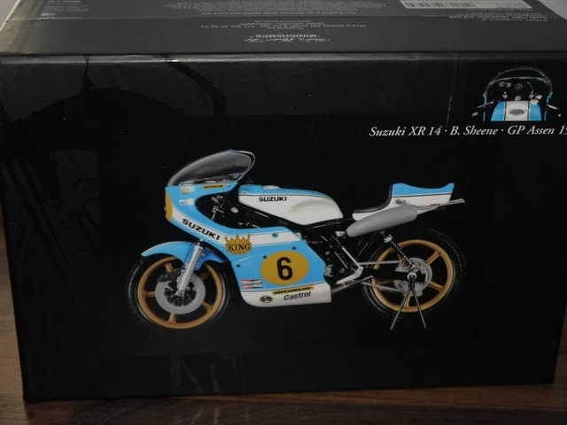 MINICHAMPS　Suzuki XR14 •B.Sheene•GP 1975 Minichamps 1/12th scale Suzuki XR 14 Barry Sheene 1975 GL
