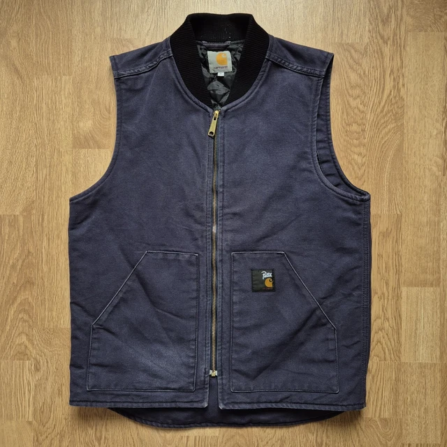 PATTA X CARHARTT WIP Broom Vest Gilet Black Small FW16 £115.00