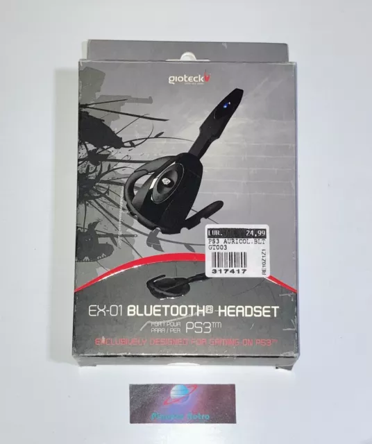 Headset Oreillette Bluetooth - Accessoire Sans Fil PS3 EX-01 Giotek