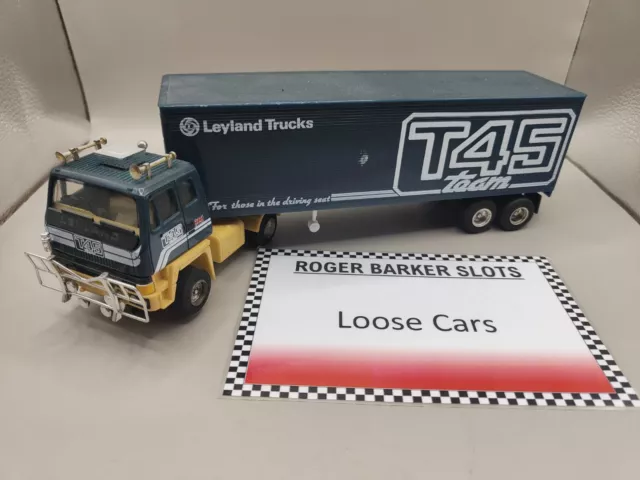 Scalextric Original Low Loader Truck Leyland T45 1980s 1:32 Scale Slot Car