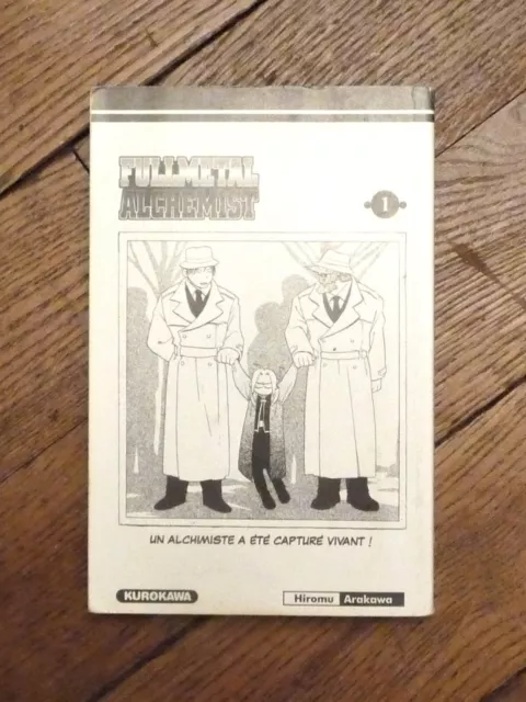 🌼 FullMetal Alchemist- Tome 1- Hiromu Arakawa- Kurokawa