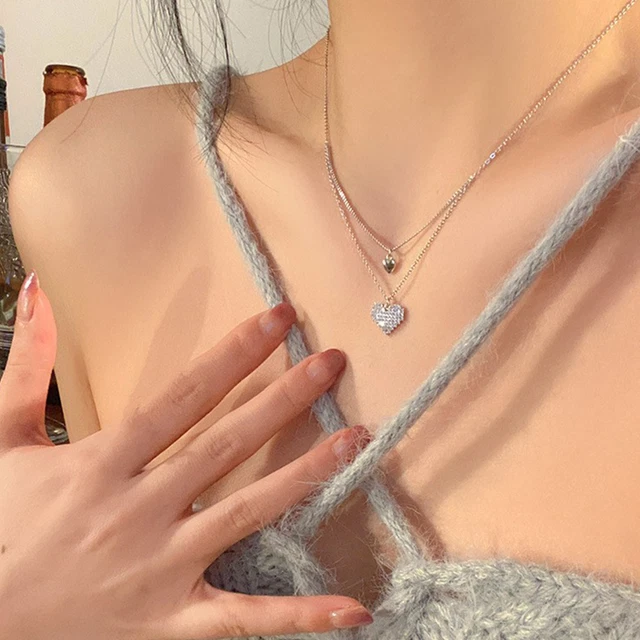 Collar Mujer Superficie Brillante, Antioxidante, Mujer, Tierno,