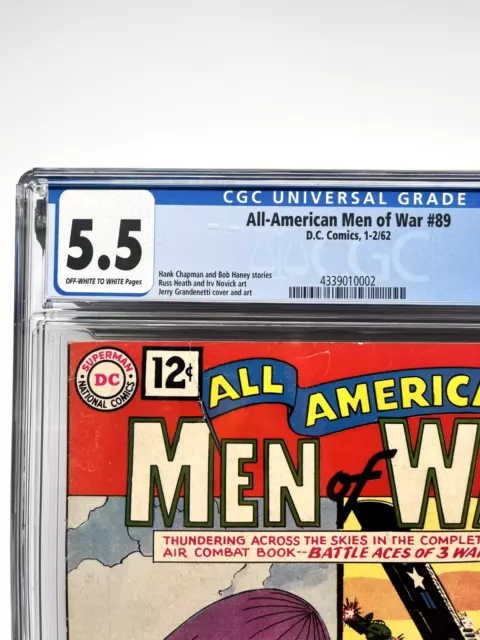 All-American Men of War #89 (1962 DC Comics) Plagiarized by Roy Lichtenstein 2