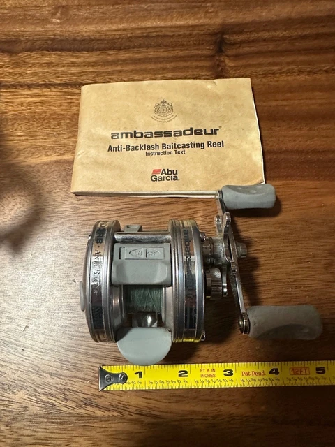 ABU GARCIA AMBASSADEUR 4600CI Ultra Cast Fishing Reel Made