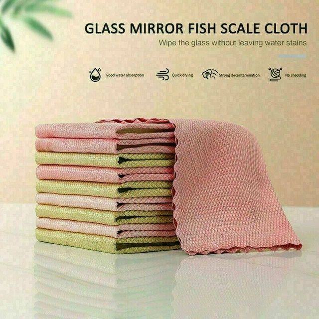 NanoScale Streak-Free Miracle Cleaning Cloths (Reusable) Magic Kitchen Rag New 2