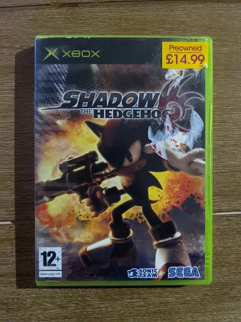 Shadow the Hedgehog XBOX - UK PAL très bon état - emballage haute
