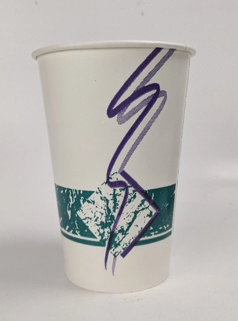 Vintage 1990's Hot Drink Paper Cups with Handles 5" Avanti Imperial Bondware