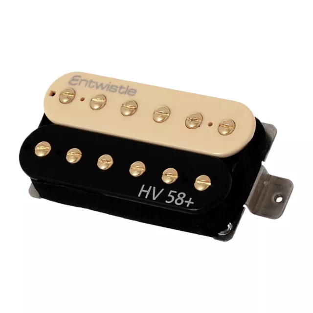 Entwistle HV58+, Zebra Humbucker Pickup (Bridge/Neck)