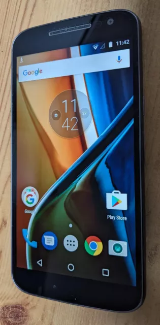 Motorola Moto G4 XT1622 16GB 2GB RAM Android Smartphone - Black (Unlocked)